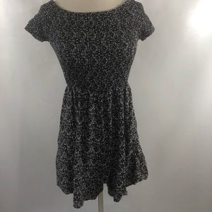 Black and white romper